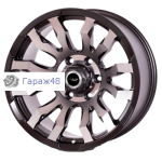 Lizardo XH691 R18 / 9J PCD 6x139.7 ET 0 ЦО 106.1 Литые Черный матовый с полированной лицевой поверхностью