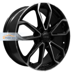 Khomen Wheels KHW1816 Hyundai Tucson R18 / 7J PCD 5x114.3 ET 51 ЦО 67.1 Литые Black-FP