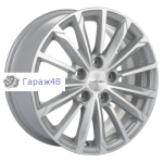 Khomen Wheels KHW1611 Focus R16 / 6.5J PCD 5x108 ET 50 ЦО 63.3 Литые F-Silver
