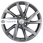 Khomen Wheels KHW1714 Changan/Geely/Lexus/Toyota R17 / 7J PCD 5x114.3 ET 45 ЦО 60.1 Литые Gray-FP