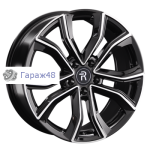 Replay A254 R18 / 8J PCD 5x112 ET 39 ЦО 66.6 Литые Черный с полированной лицевой поверхностью