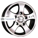 Neo 541 R15 / 6.5J PCD 5x139.7 ET 40 ЦО 98 Литые Черный с полированной лицевой повехностью