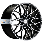 Khomen Wheels KHW1902 3/4/5/6 series R19 / 9.5J PCD 5x112 ET 40 ЦО 66.6 Литые Black-FP