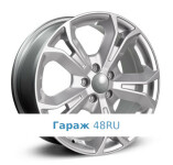 Replica FO66 R17 / 7.5J PCD 5x108 ET 52.5 ЦО 63.3 Литые Серебристый