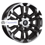 Replay HV82 R16 / 7J PCD 6x139.7 ET 38 ЦО 100.1 Литые Черный с полированной лицевой поверхностью