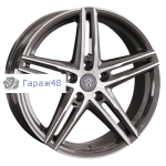 Replay LX189 R18 / 8J PCD 5x114.3 ET 30 ЦО 60.1 Литые Графит с полированной лицевой поверхностью