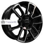 Khomen Wheels KHW1406 Alsvin/Getz/i20 R14 / 5.5J PCD 4x100 ET 46 ЦО 54.1 Литые Black-FP