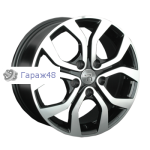 Replay RN148 R16 / 6.5J PCD 5x114.3 ET 50 ЦО 66.1 Литые Черный с полированной лицевой поверхностью