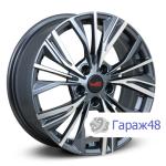 LegeArtis NS548 R17 / 7J PCD 5x114.3 ET 40 ЦО 66.1 Литые Графит с полированной лицевой поверхностью