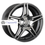 LS 770 R14 / 6J PCD 4x100 ET 40 ЦО 73.1 Литые Графит с полированной лицевой поверхностью