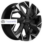 Khomen Wheels KHW1402 Solaris/Logan/Rio R14 / 5.5J PCD 4x100 ET 43 ЦО 67.1 Литые Black-FP