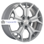 Khomen Wheels KHW1715 Jetta R17 / 7J PCD 5x112 ET 54 ЦО 57.1 Литые F-Silver-FP