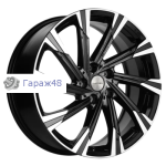 Khomen Wheels KHW1901 ix35 R19 / 7.5J PCD 5x114.3 ET 45 ЦО 67.1 Литые Black-FP
