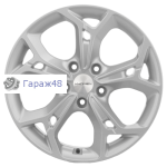 Khomen Wheels KHW1702 Changan/Geely/Lexus/Toyota R17 / 7J PCD 5x114.3 ET 45 ЦО 60.1 Литые F-Silver