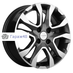 Khomen Wheels KHW1503 Lada Granta R15 / 6J PCD 4x98 ET 36 ЦО 58.5 Литые Gray-FP