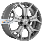 Khomen Wheels KHW1715 Hyundai Tucson IV/Kia Sportage V R17 / 7J PCD 5x114.3 ET 43.5 ЦО 67.1 Литые F-Silver-FP