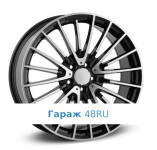 LegeArtis MR532 R20 / 8.5J PCD 5x112 ET 29 ЦО 66.6 Литые Черный с полированной лицевой поверхностью