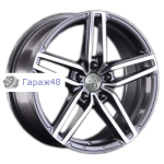 Replay MR195 R17 / 7.5J PCD 5x112 ET 40 ЦО 66.6 Литые Графит с полированной лицевой поверхностью
