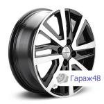 LS 1609 R16 / 6J PCD 4x100 ET 41 ЦО 60.1 Литые Черный с полированной лицевой поверхностью