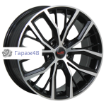 LegeArtis Concept-VV552 R17 / 7J PCD 5x112 ET 40 ЦО 57.1 Литые Черный с полированной лицевой поверхностью