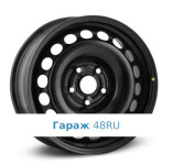 Trebl 9552 R16 / 6.5J PCD 5x100 ET 48 ЦО 56.1 Штампованные Черный