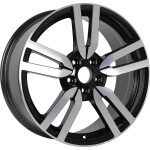 Neo 809 R18 / 8J PCD 5x108 ET 45 ЦО 63.4 Литые Черный с полированной лицевой поверхностью