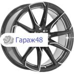 Lizardo XH576 R15 / 6.5J PCD 5x100 ET 38 ЦО 57.1 Литые Черный с алмазной обработкой лицевой части