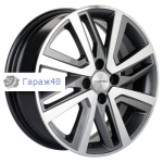 Khomen Wheels KHW1609 Vesta/Largus R16 / 6J PCD 4x100 ET 50 ЦО 60.1 Литые Gray-FP