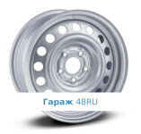 Trebl X40009 R16 / 6.5J PCD 5x114.3 ET 41 ЦО 67.1 Штампованные Серебристый