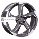 Replay TY384 R18 / 8J PCD 5x114.3 ET 50 ЦО 60.1 Литые Графит с полированной лицевой поверхностью