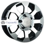 LS 325 R17 / 8J PCD 6x139.7 ET 38 ЦО 67.1 Литые Черный с полированной лицевой поверхностью