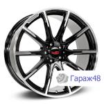 LegeArtis MR544 R21 / 10J PCD 5x112 ET 54 ЦО 66.6 Литые Черный с полированной лицевой поверхностью