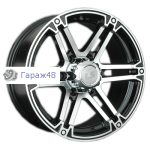 LS 473 R17 / 8J PCD 6x139.7 ET 25 ЦО 106.1 Литые Черный с полированной лицевой поверхностью