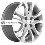 Khomen Wheels KHW1503 Lada Granta R15 / 6J PCD 4x98 ET 36 ЦО 58.5 Литые F-Silver-FP