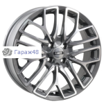 Neo 781 R17 / 6.5J PCD 4x100 ET 43 ЦО 60.1 Литые Графит с полированной лицевой поверхностью