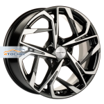 Khomen Wheels KHW1716 Karoq/Tiguan R17 / 7J PCD 5x112 ET 45 ЦО 57.1 Литые Black-FP