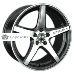 LS 540 R16 / 7J PCD 5x100 ET 38 ЦО 73.1 Литые Черный с полированной лицевой поверхностью