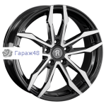 Replay H136 R17 / 7.5J PCD 5x114.3 ET 45 ЦО 64.1 Литые Черный с полированной лицевой поверхностью