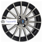 Venti 1507 R15 / 6J PCD 4x100 ET 32 ЦО 67.1 Литые Черный с полированной лицевой повехностью
