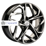Khomen Wheels KHW1716 Forester R17 / 7J PCD 5x114.3 ET 48 ЦО 56.1 Литые Black-FP