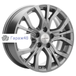 Khomen Wheels KHW1608 Kia R16 / 6.5J PCD 5x114.3 ET 41 ЦО 67.1 Литые Графит
