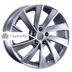 Replay A173 R18 / 8J PCD 5x112 ET 39 ЦО 66.6 Литые Графит с полированной лицевой поверхностью