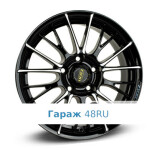 Dotz Rapier R16 / 7J PCD 4x108 ET 25 ЦО 65.1 Литые Черный с полированной лицевой поверхностью