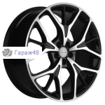 Khomen Wheels KHW2012 Chery Tiggo 8/8 Pro/Pro Max R20 / 8J PCD 5x108 ET 47 ЦО 60.1 Литые Black-FP