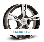 Nitro N2O Y9113 R16 / 6.5J PCD 5x114.3 ET 45 ЦО 67.1 Литые Черный с полированной лицевой поверхностью