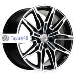Khomen Wheels KHW1904 RX/NX R19 / 8.5J PCD 5x114.3 ET 30 ЦО 60.1 Литые Black-FP