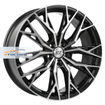 RST R052 LR R20 / 8J PCD 5x108 ET 45 ЦО 63.4 Литые Черный с полированной лицевой повехностью