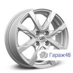 LS Up122 R15 / 6J PCD 4x98 ET 35 ЦО 58.5 Литые Серебристый