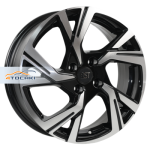 RST R156 R16 / 6J PCD 4x100 ET 41 ЦО 60.1 Литые Черный с полированной лицевой повехностью
