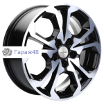 Khomen Wheels KHW1711 Haval/Honda R17 / 6.5J PCD 5x114.3 ET 50 ЦО 64.1 Литые Black-FP